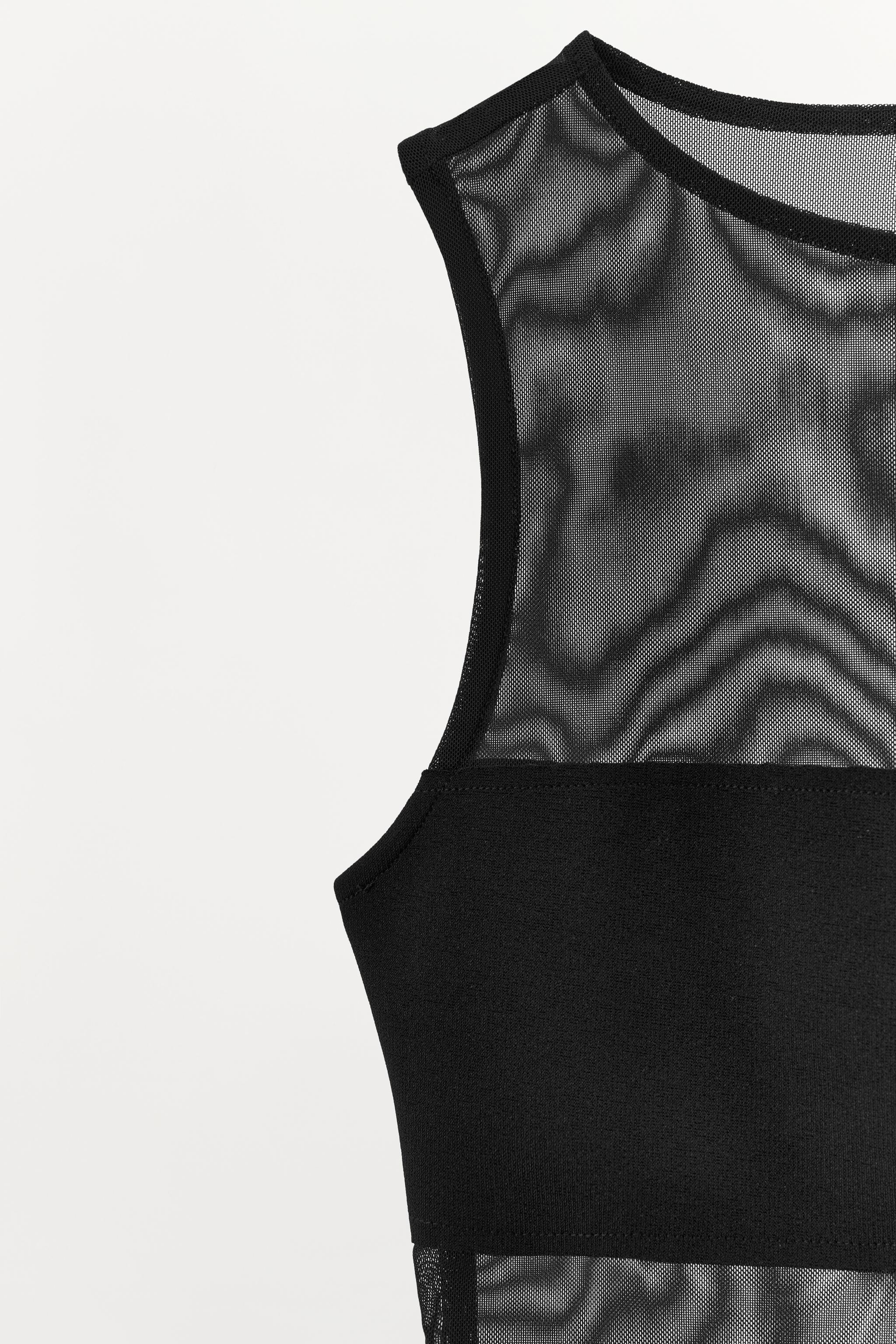 COMBINATION TULLE BODYSUIT